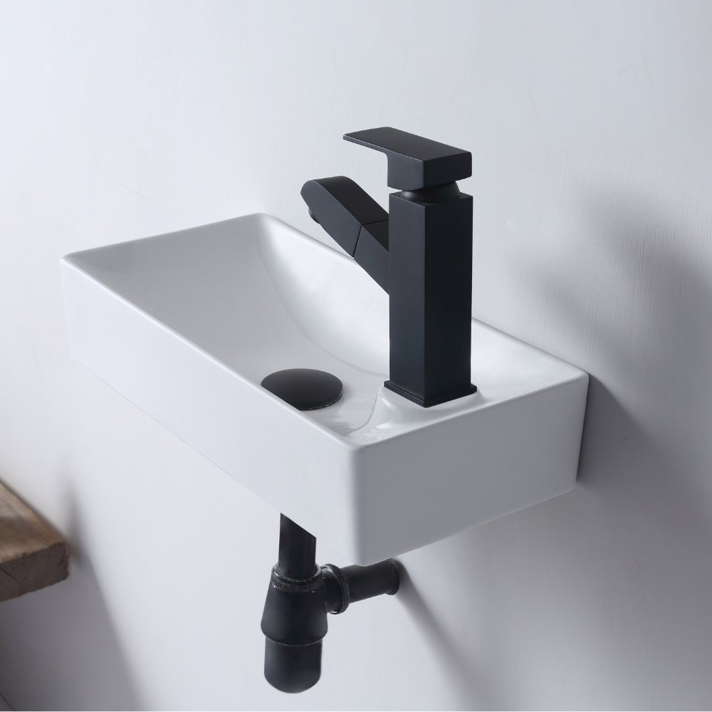 Wall Hung The Counter Basin - White - Image 3