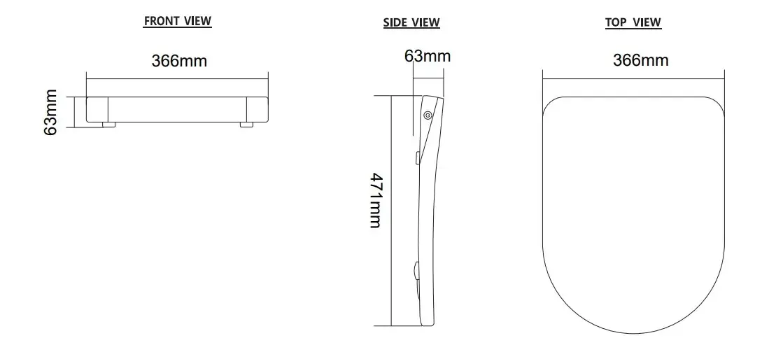 Z-Tech Heated Toilet Seat - Image 4