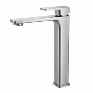 Seko – Brushed Nickel Tall Basin Mixer