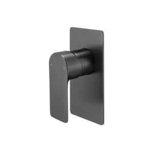 Oval Series Solid Brass Gummetal Shower/Bath Wall Mixer