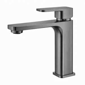 Seko Series Gun Metal Short Basin Mixer