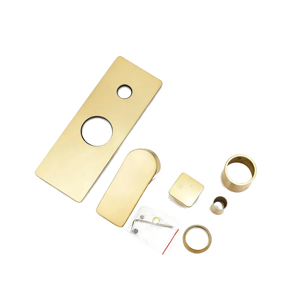 OVA Series Light Brushed Brass Diverter Mixer Trim Kit (match CLPD) - Image 2