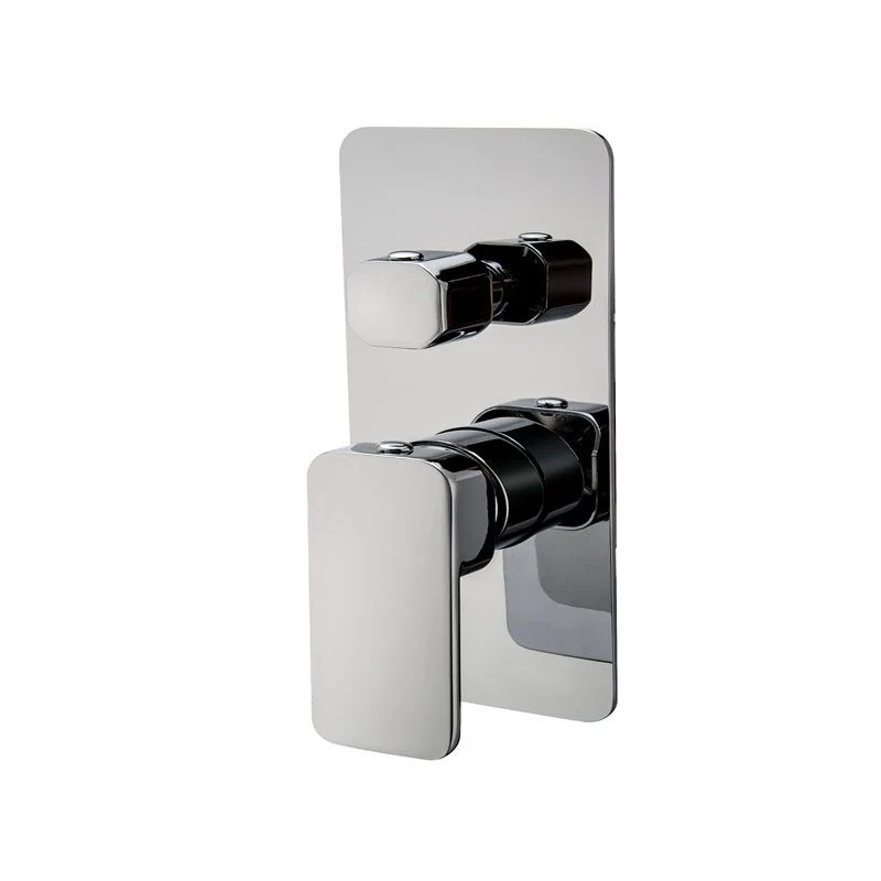 SEKO Series Solid Brass Chrome Bath/Shower Wall Mixer with Diverter Wall Mounted