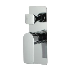 OVA Solid Brass Chrome Bath/Shower Wall Mixer with Diverter Wall Mounted(color up)