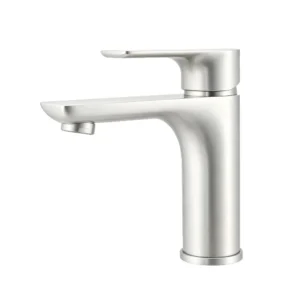 OVA Series Brushed Nickel Basin Mixer Tap
