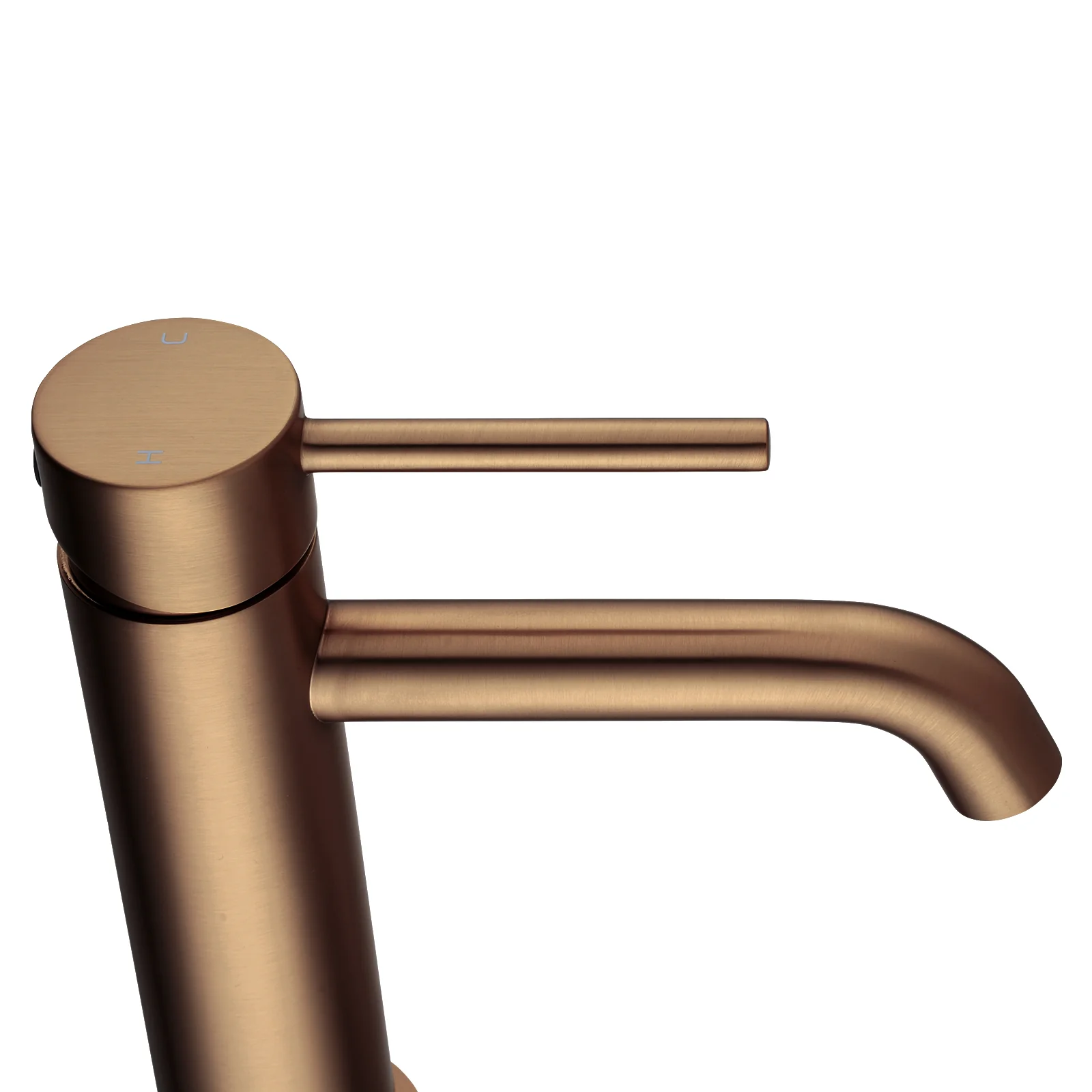 PINO - Brushed Copper Basin Mixer Regular price - Image 2