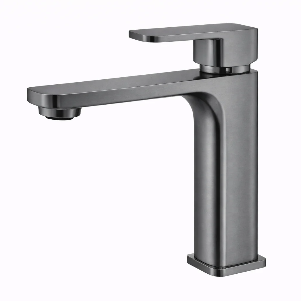 SEKO Series Gun Metal Short Basin Mixer