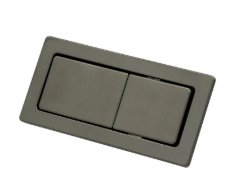 Square Flush Buttons for Back To Wall Toilet-Gun Metal
