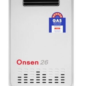 Onsen 26L continuous flow gas hot water system-ONHW26NG60