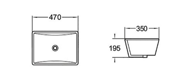 Under counter basin Gloss White-Malmo-10 - Image 2
