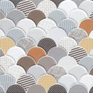 Fish scale 3D Color
