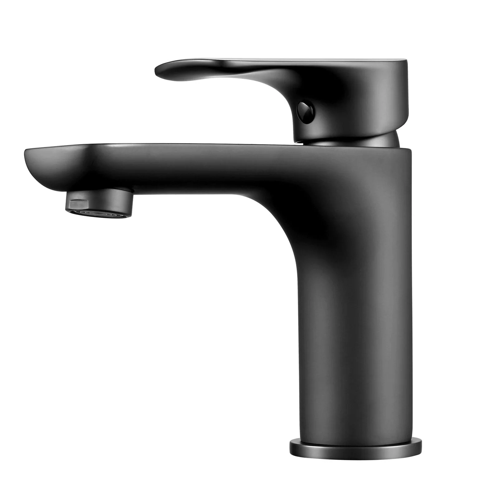 OVA Black Basin Mixer Tap