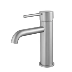 PINO Series Round Brushed Nickel Basin Mixer