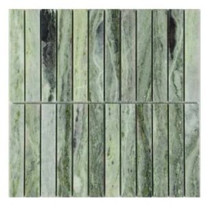 Cloudy Green Marble Kit Kat Mosaic