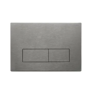Square Brushed Nickel Stainless Steel Button