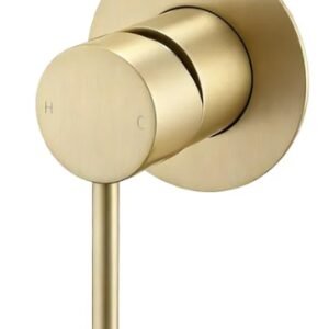 PINO Light Gold Wall Mixer with 80MM